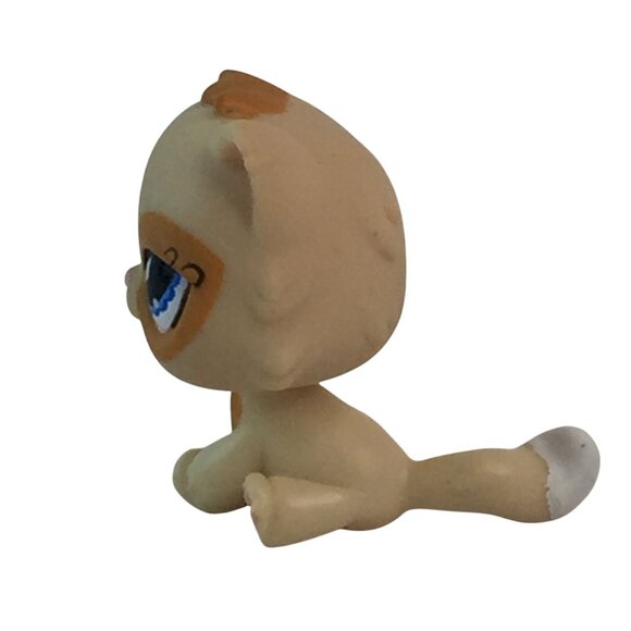 Littlest Pet Shop LPS #521 Persian Kitty Cat Blue Diamond Eyes Toy - Picture 4 of 7